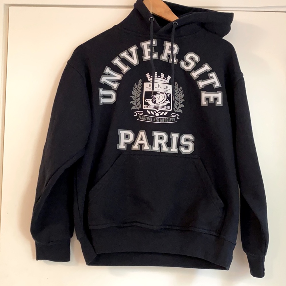 Hoodie University of Paris navy blue